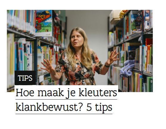 Hoe maak je kleuters klankbewust? Vijf tips